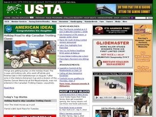 05 —USTA shall recognize a uni- versal license and fingerprint application adopted by the Association of Racing Commissioners International and the individual state and provincial racing. . Www ustrotting com